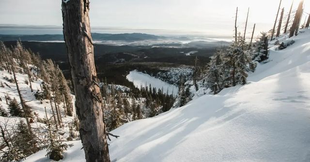 Na Šumavě dnes na některých místech klesly teploty k minus 30 stupňům Celsia