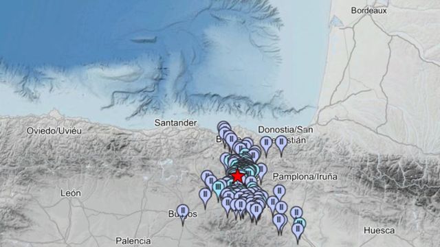 Un terremoto de magnitud 4 sacude el corazón de Álava