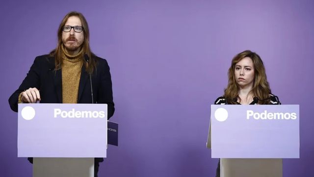 Podemos sitúa a Sumar en la «gran coalición de la guerra» y azuza la rivalidad en la izquierda