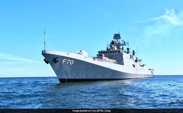 Stealth frigate INS Tushil commissioned into Indian Navy in Russia