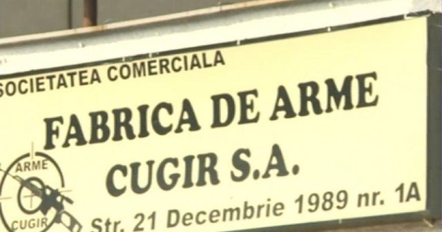 Protest la Fabrica de arme de la Cugir