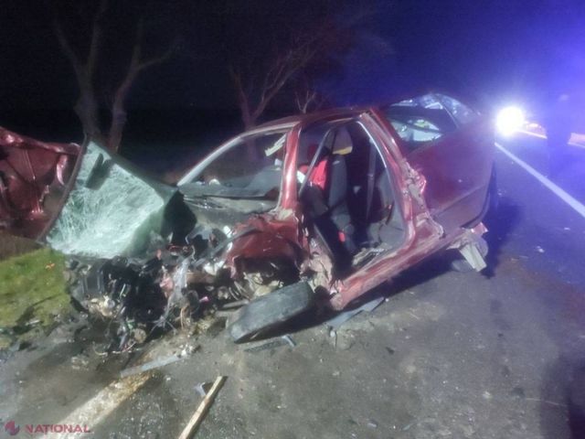 Un mort și patru răniți în accident la Ștefan Vodă