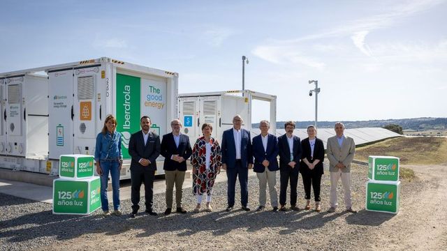 Iberdrola inaugura la mayor batería de almacenamiento de energía de España