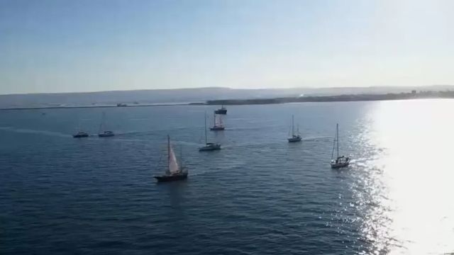 Partita da Augusta la nuova Flotilla per Gaza